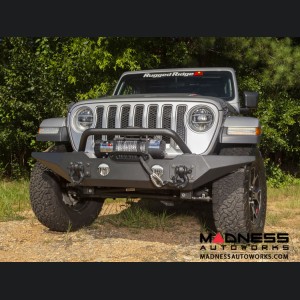 Jeep Gladiator Spartan Bumper w/ Standard Ends & Overrider - Front